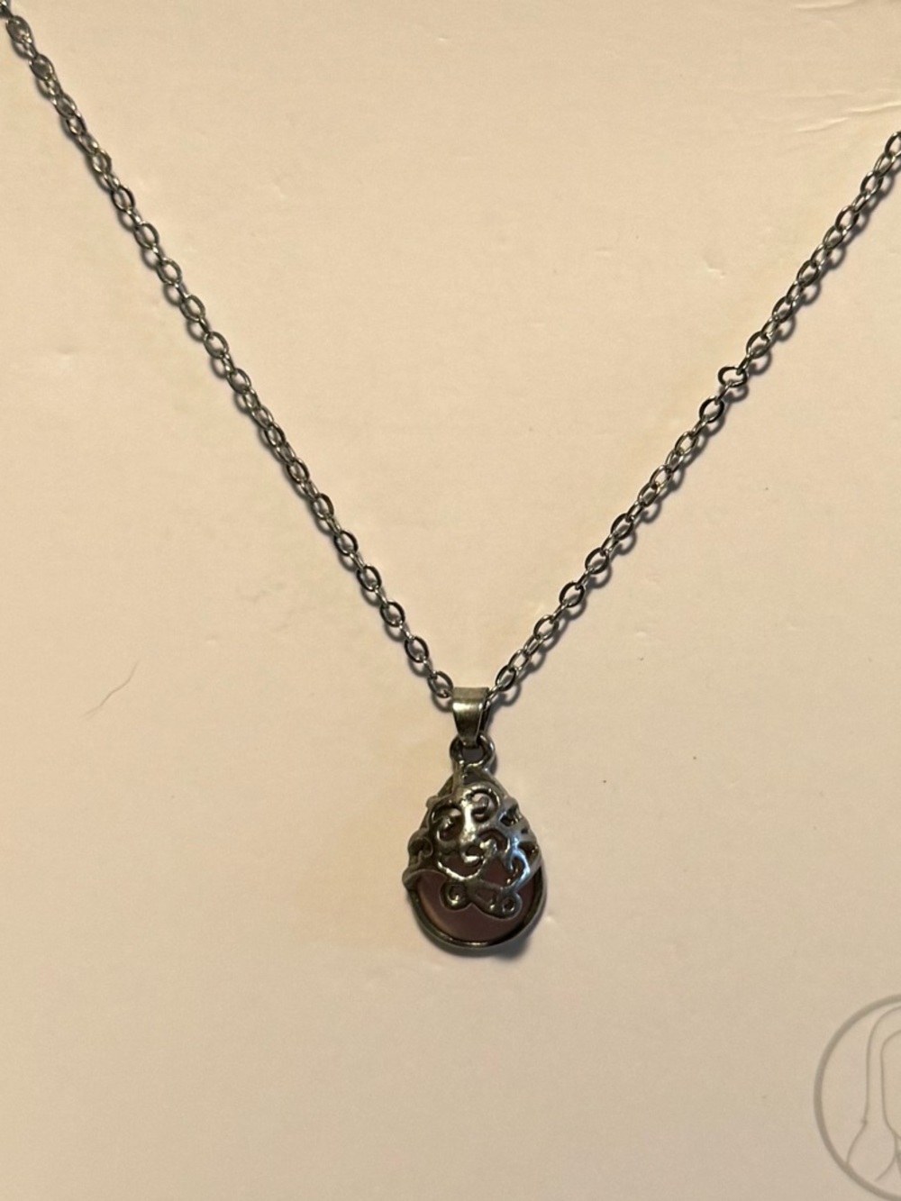 🌟🌟Pink Morganite  Pod Pendant Necklace